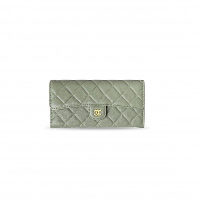 CHANEL LONG ZIPPER WALLET A80758 (19*10.5*3cm) 